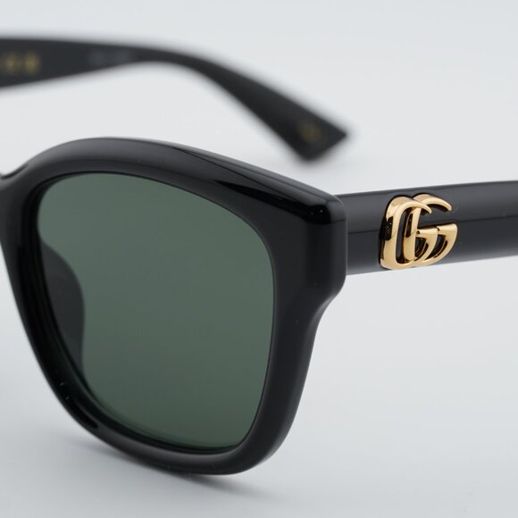 Gucci GG1830SK 001 Sunglasses Black Square Frame, Grey Lenses main image 7